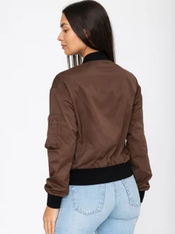 Bombers Damen Bomberjacke - MA Light-W in braun