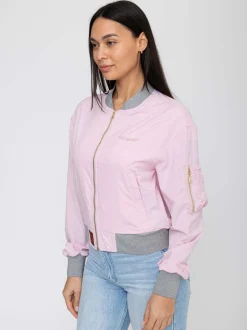 Bombers Damen Bomberjacke - MA Light-W in rosa