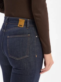 BOSS Damen Jeans - Parkway Slim Straight in rinsed