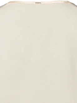 BOSS Damen Langarmshirt mit Seide - Esyva in sand