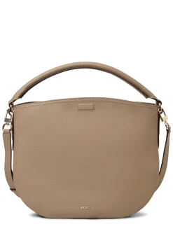 BOSS Damen Ledertasche - Lenah in taupe
