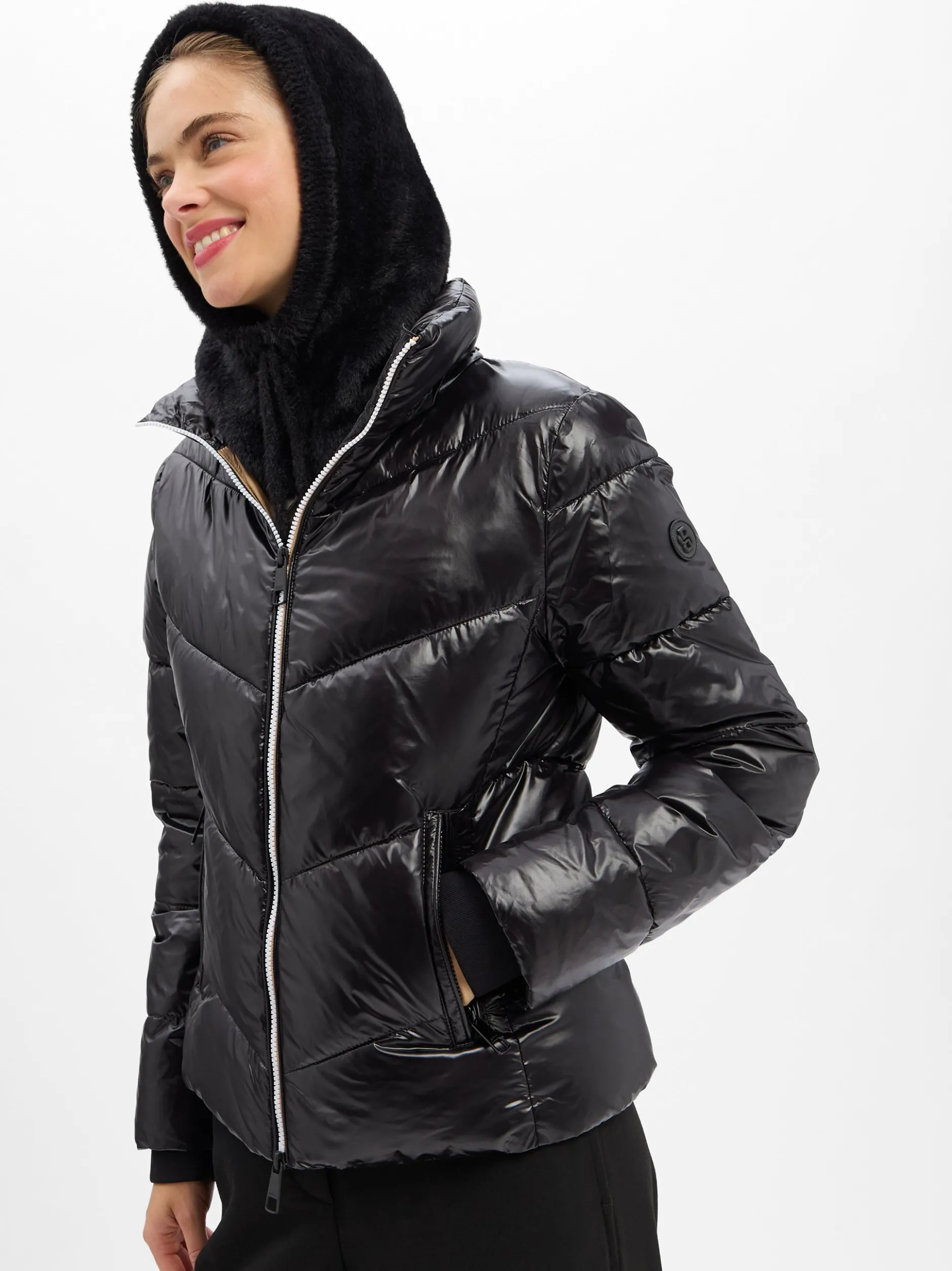 BOSS Damen Steppjacke - Pepule 2 in schwarz