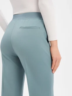 BOSS Damen Stoffhose - Talia in aqua - Länge: lang