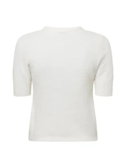 BOSS Damen Strickpullover - Fusionana in ecru