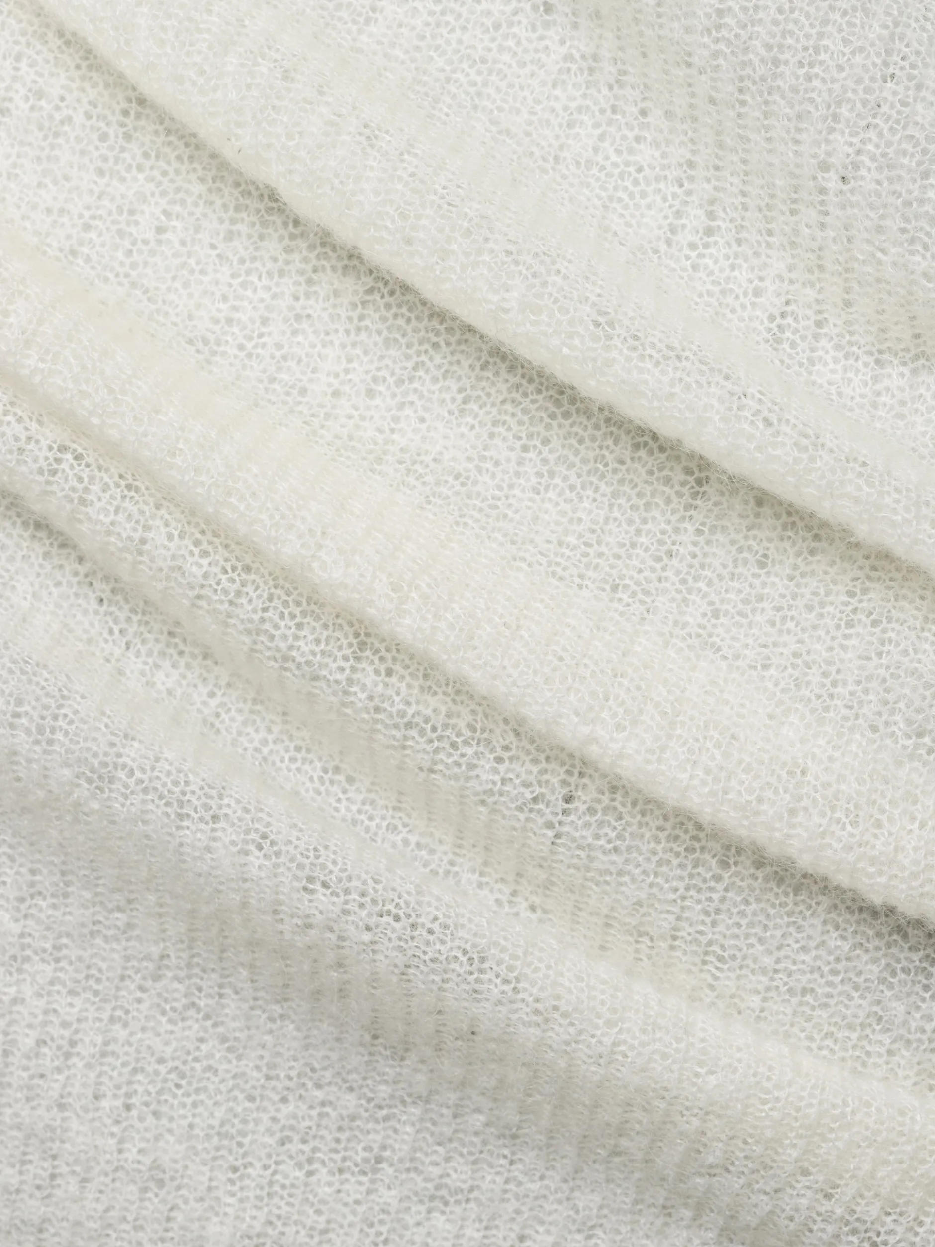 BOSS Damen Strickpullover - Fusionana in ecru