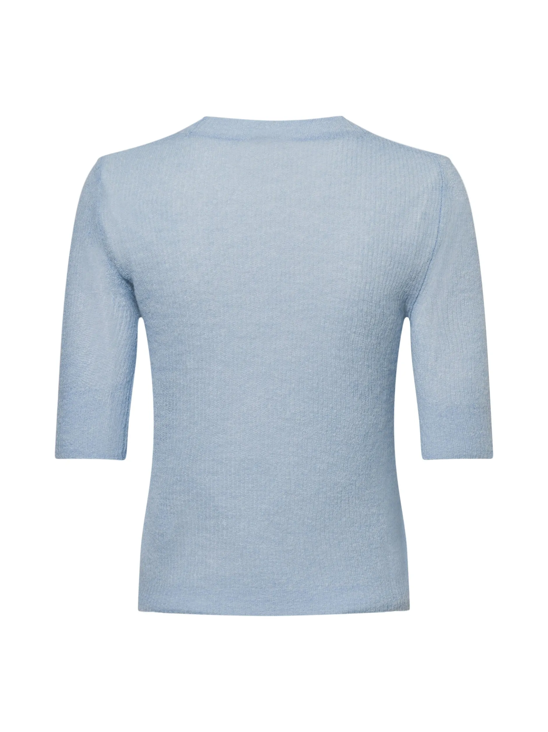 BOSS Damen Strickpullover - Fusionana in hellblau