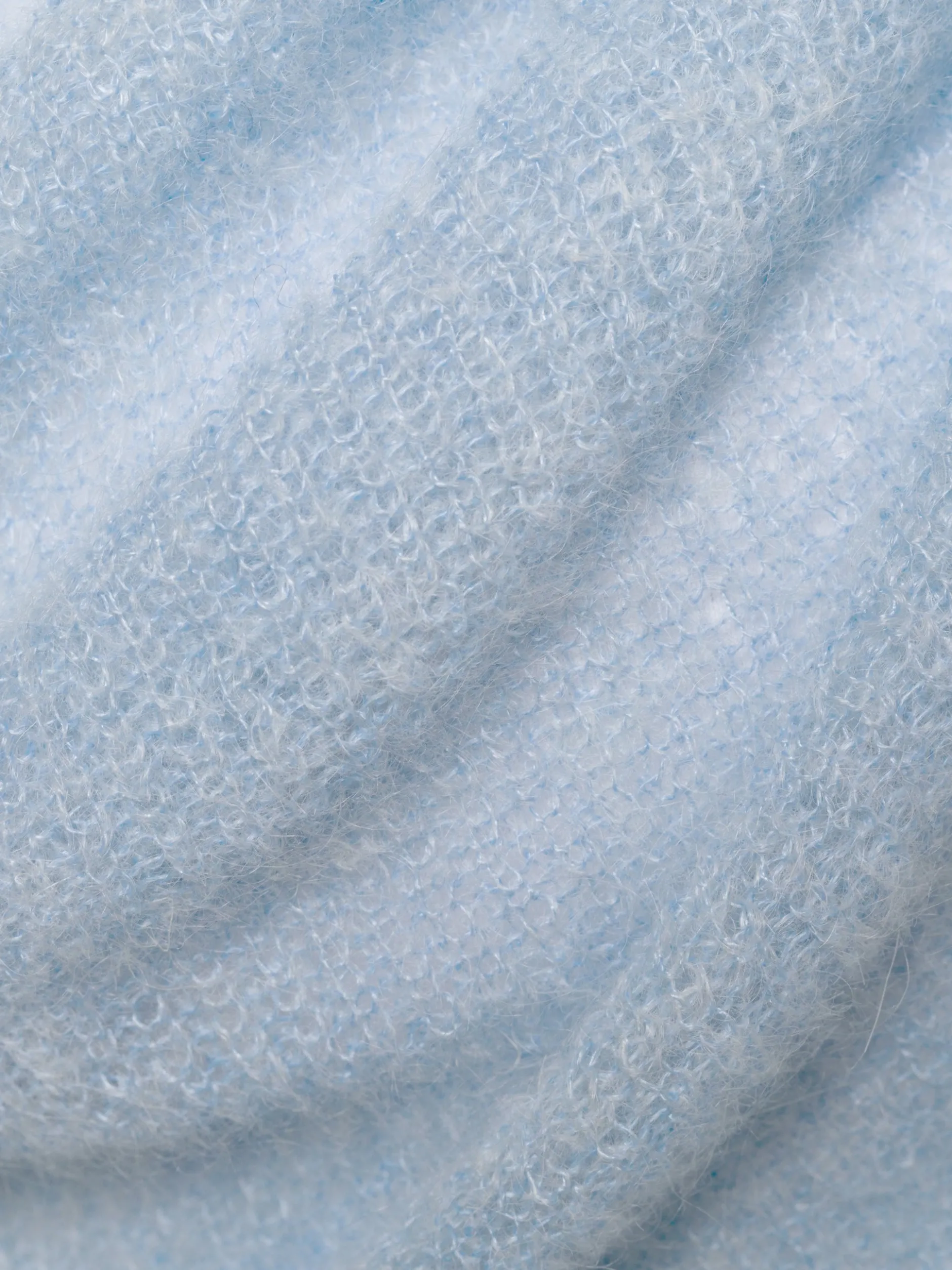 BOSS Damen Strickpullover - Fusionana in hellblau