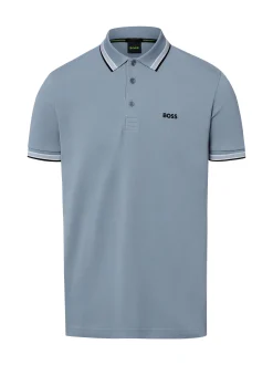 BOSS Green Herren Poloshirt - Paddy in hellblau