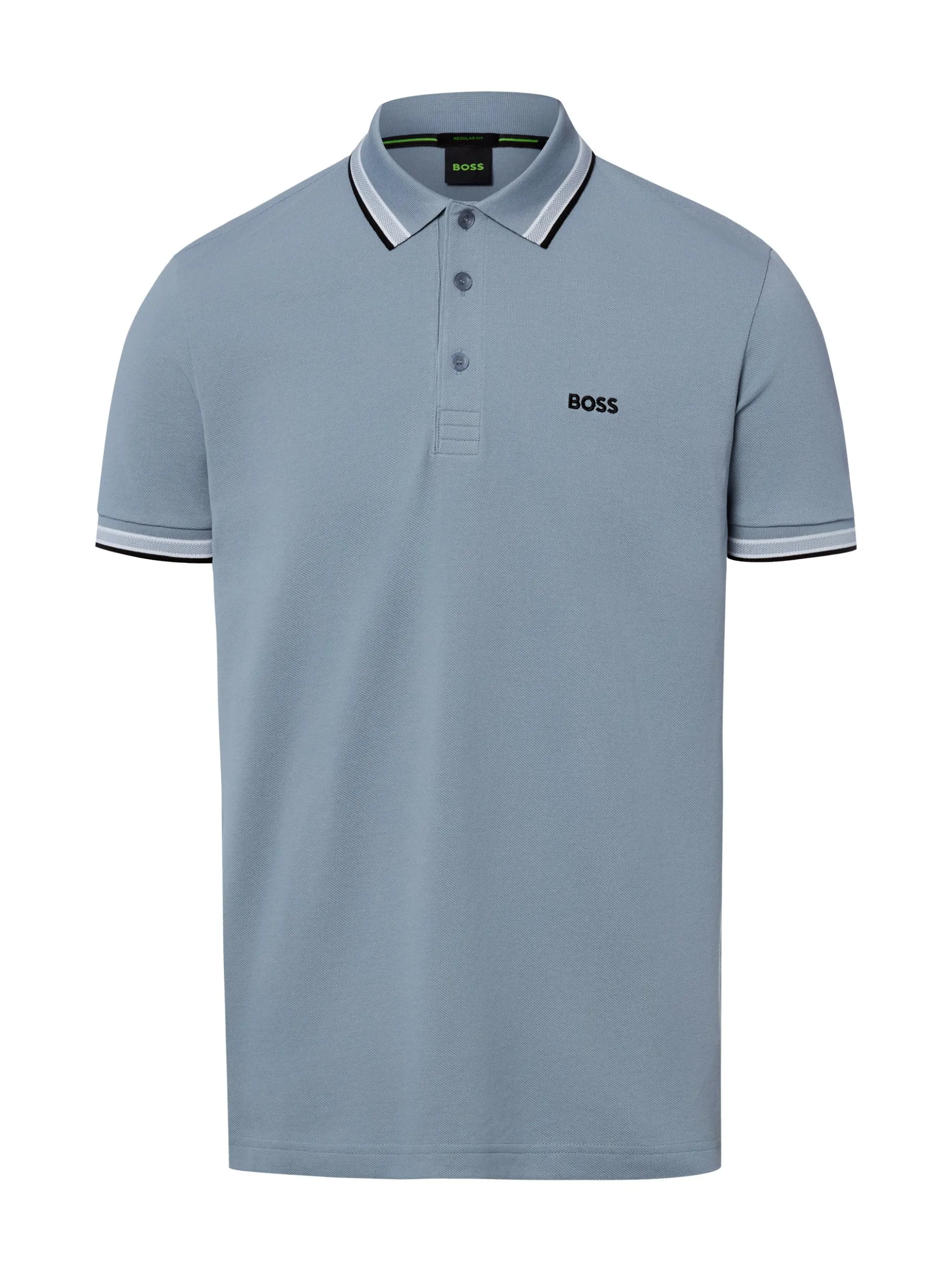 BOSS Green Herren Poloshirt - Paddy in hellblau