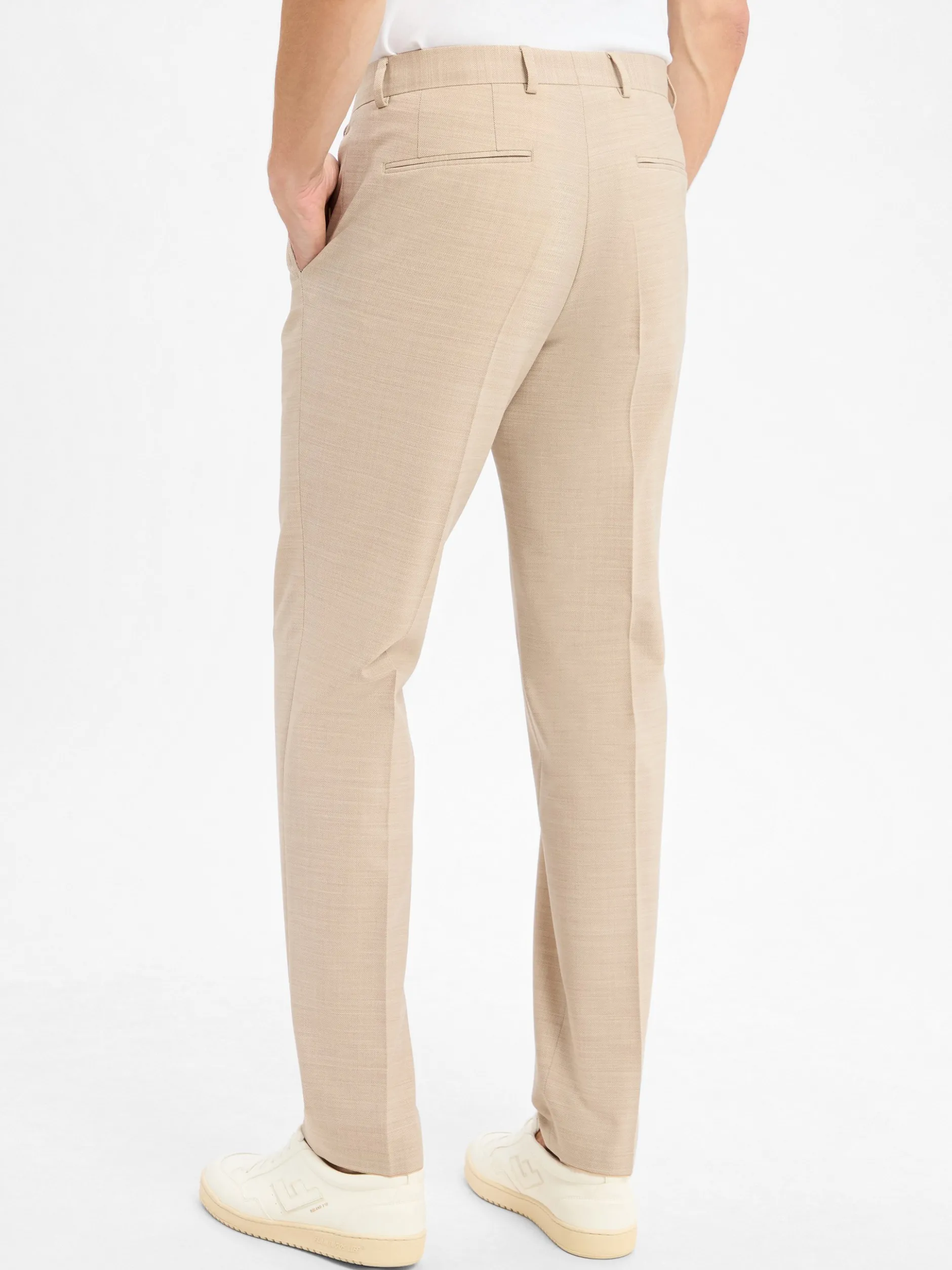BOSS Herren Baukasten-Hose - Leon in sand