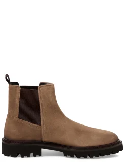 BOSS Herren Chelsea Boots aus Leder - Julyo in taupe