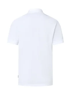 BOSS Herren Poloshirt - Pallas in weiß - Ärmel: kurzarm