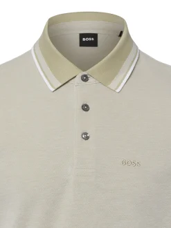 BOSS Herren Poloshirt - Prout in lind - Ärmel: kurzarm