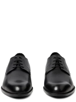 BOSS Herren Schnürschuhe aus Leder - Tayil in schwarz