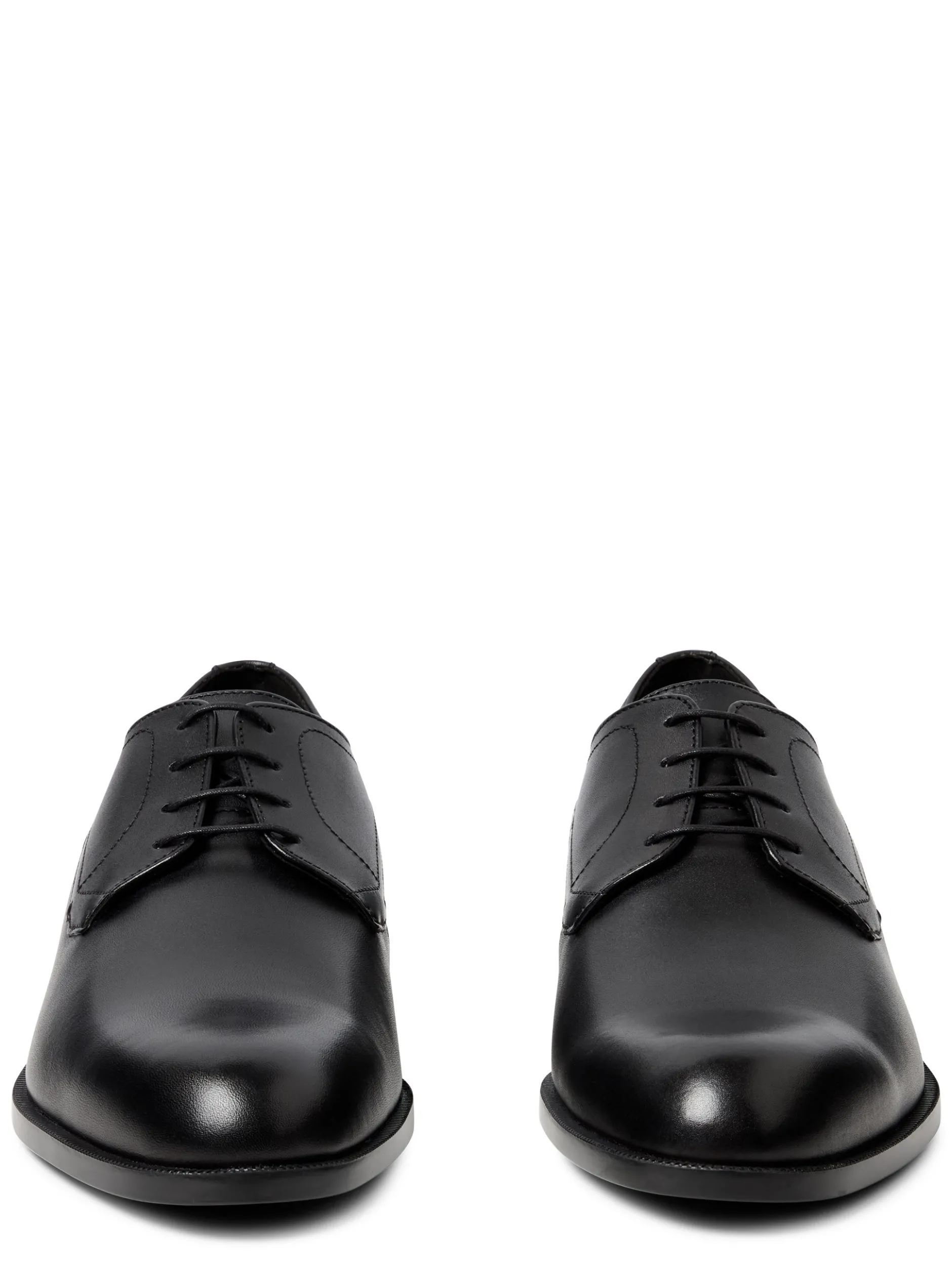 BOSS Herren Schnürschuhe aus Leder - Tayil in schwarz