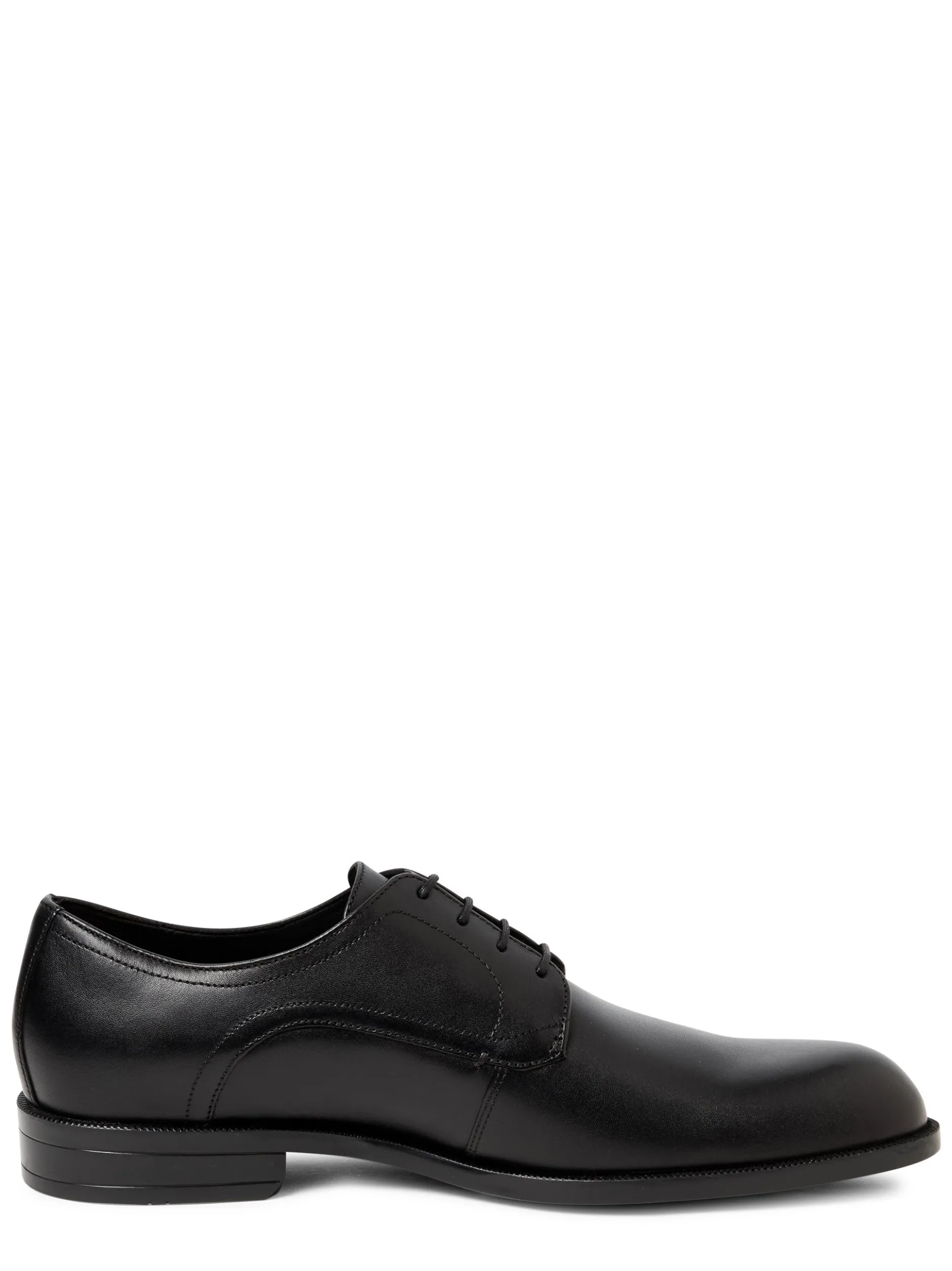 BOSS Herren Schnürschuhe aus Leder - Tayil in schwarz
