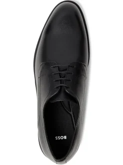 BOSS Herren Schnürschuhe aus Leder - Tayil in schwarz