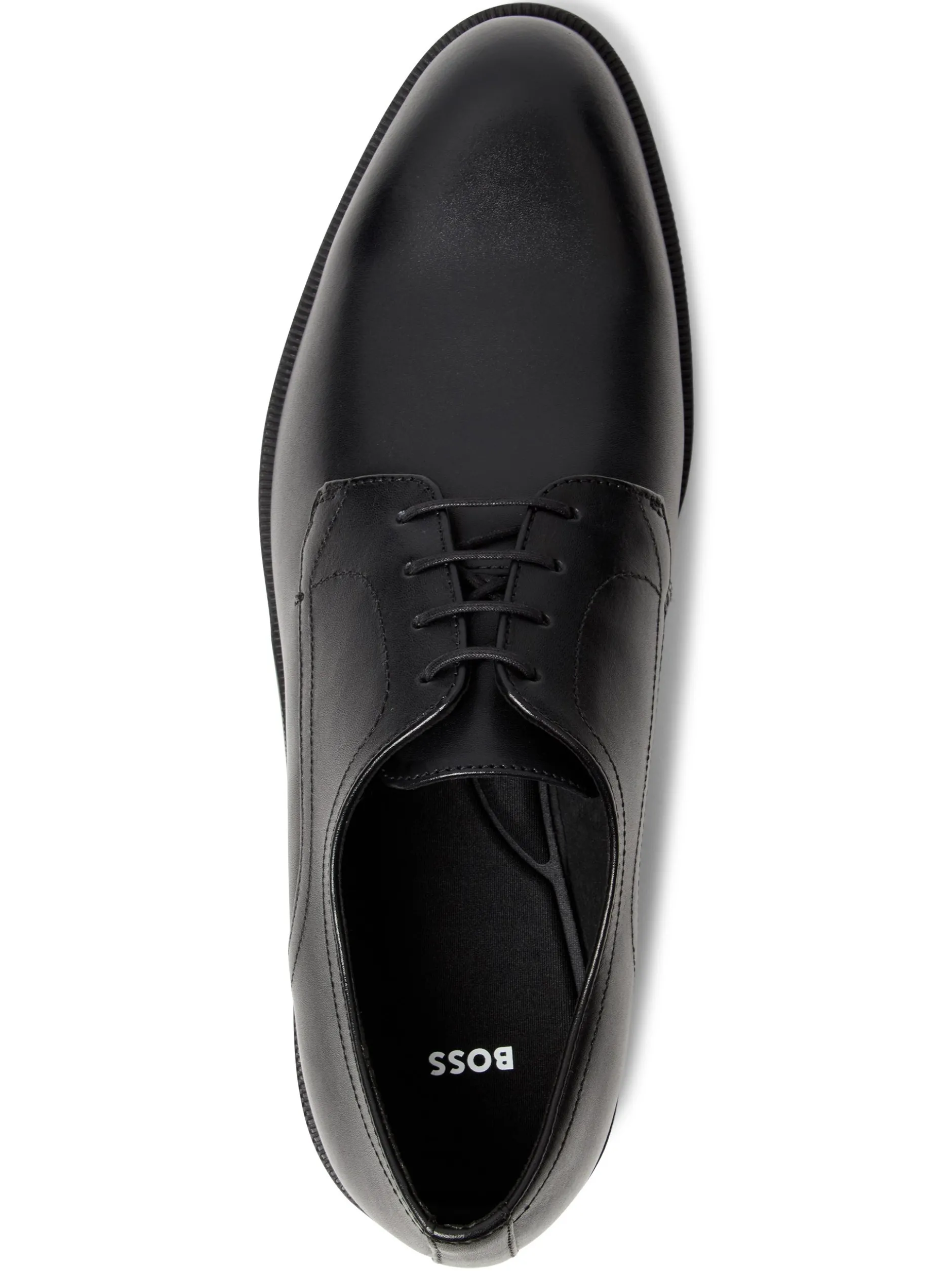 BOSS Herren Schnürschuhe aus Leder - Tayil in schwarz