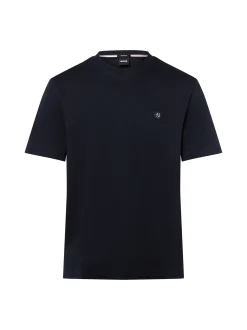 BOSS Herren T-Shirt - Taut in marine - Ärmel: kurzarm