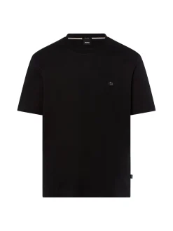 BOSS Herren T-Shirt - Taut in schwarz - Ärmel: kurzarm
