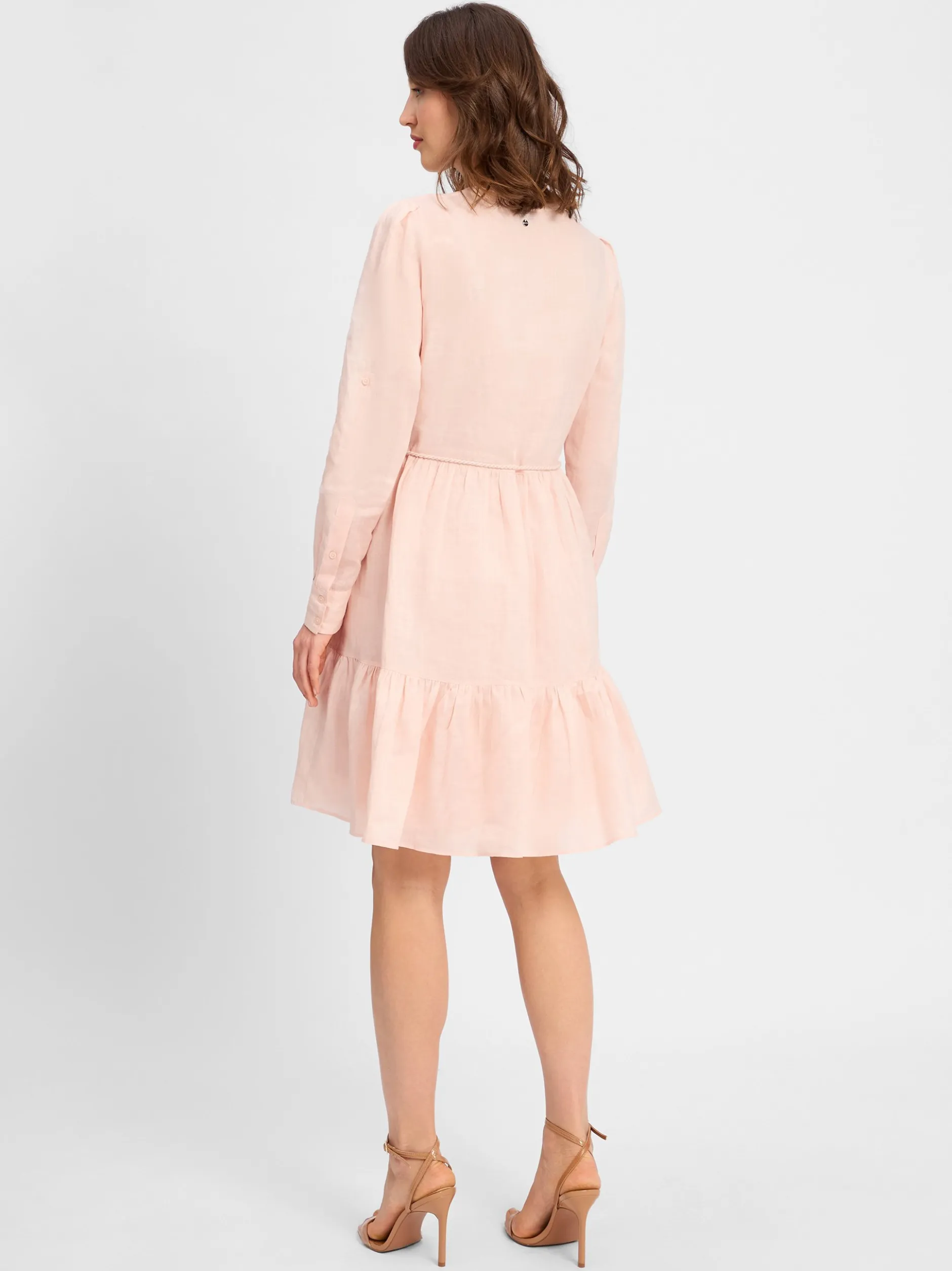 BOSS Orange Damen Freizeitkleid - Diseja in beige