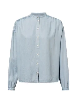 BOSS Orange Damen Jeansbluse - C_Bizzan in bleached
