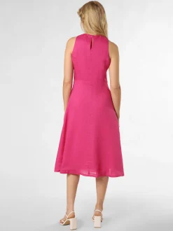BOSS Orange Damen Kleid - C_Dasico in pink - Länge: midi