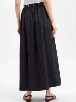 BOSS Orange Damen Maxirock - Vidol in schwarz
