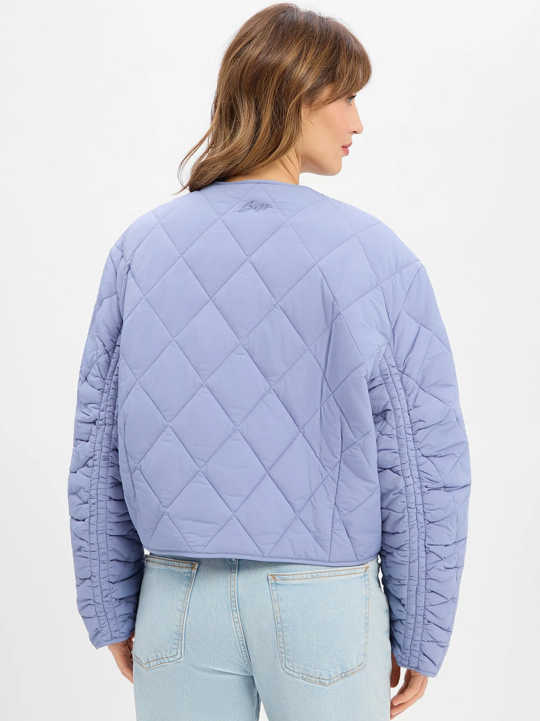 BOSS Orange Damen Steppjacke - Paressa in hellblau