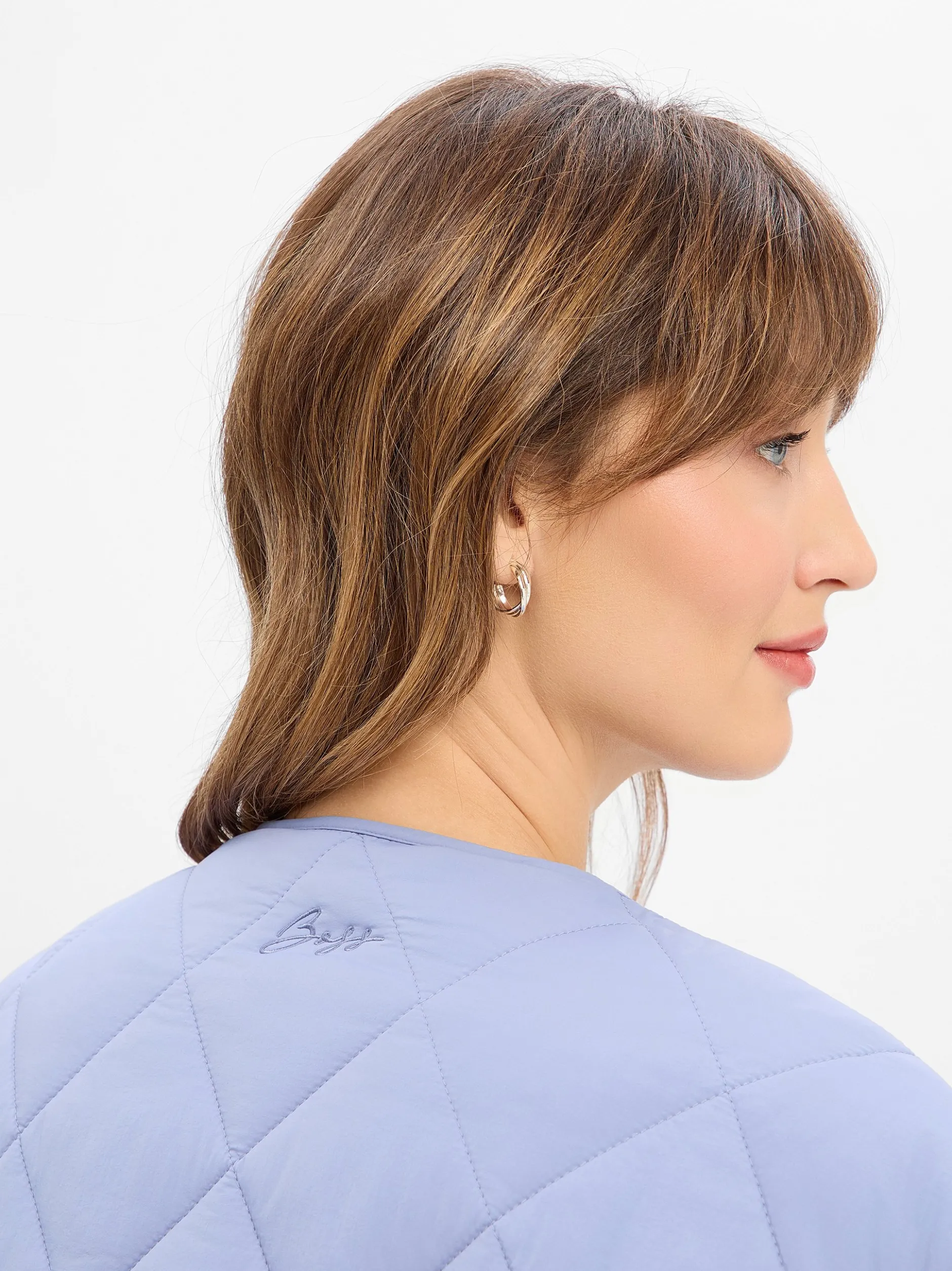 BOSS Orange Damen Steppjacke - Paressa in hellblau