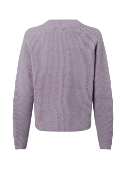 BOSS Orange Damen Strickpullover mit Alpaka-Anteil - Fenne in flieder