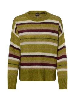BOSS Orange Damen Strickpullover - Fraiesy in erbse mehrfarbig