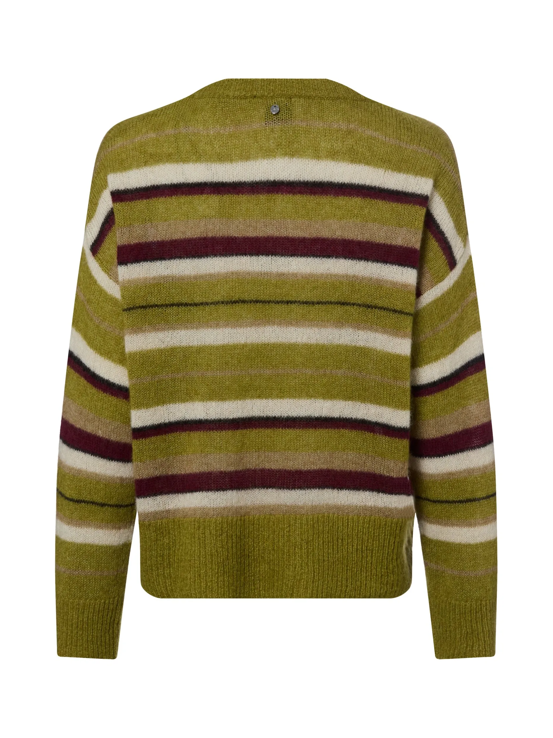BOSS Orange Damen Strickpullover - Fraiesy in erbse mehrfarbig
