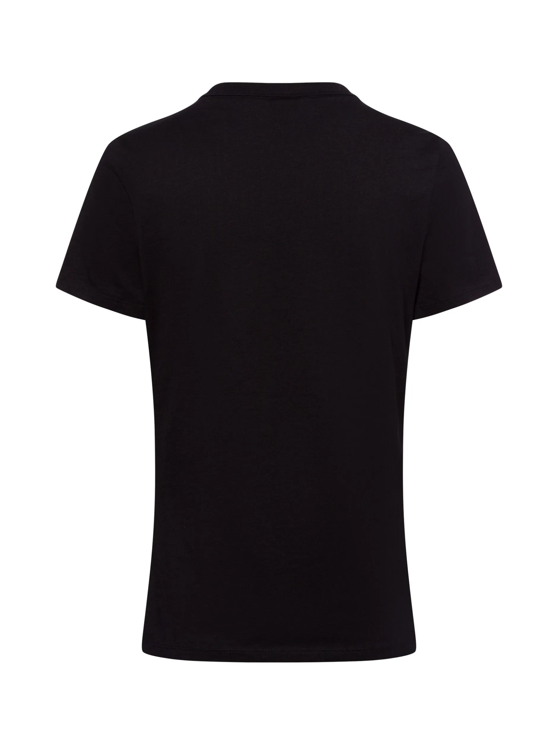 BOSS Orange Damen T-Shirt - C_Elogo_5-s in schwarz