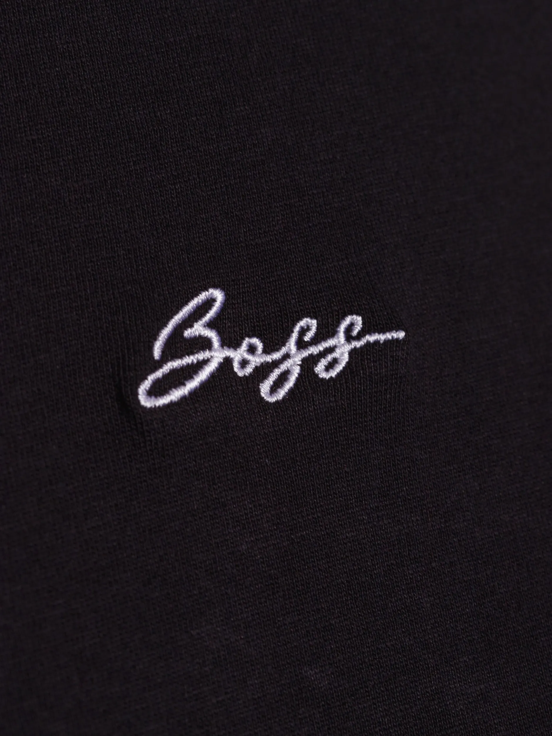 BOSS Orange Damen T-Shirt - C_Elogo_5-s in schwarz