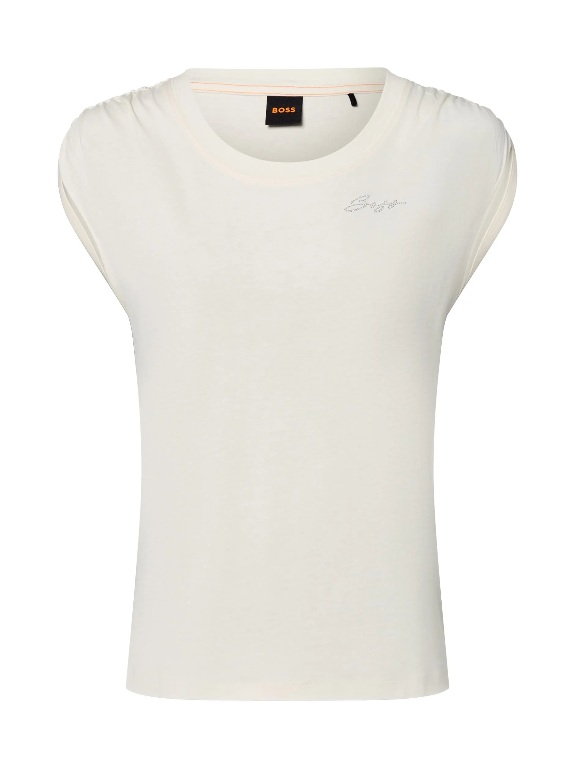 BOSS Orange Damen T-Shirt - Elai in ecru