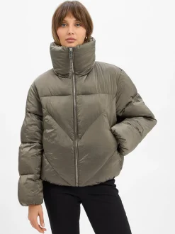 BOSS Orange Damen Winterjacke - Padilena in khaki