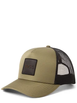 BOSS Orange Herren Baseball Cap - Elliot in oliv schwarz