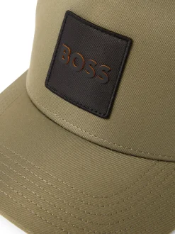 BOSS Orange Herren Baseball Cap - Elliot in oliv schwarz