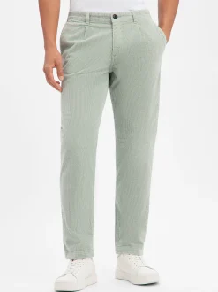 BOSS Orange Herren Cord-Chino in lind - Länge: lang