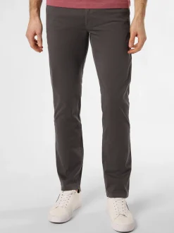 BOSS Orange Herren Hose - Chino Slim in grau