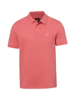 BOSS Orange Herren Poloshirt - Passenger in koralle