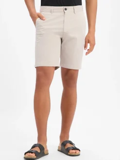 BOSS Orange Herren Shorts - Chino Slim in sand