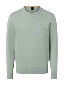 BOSS Orange Herren Strickpullover mit Cashmere-Anteil - Kanovano in lind