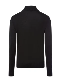 BOSS Orange Herren Strickpullover - Avac in schwarz