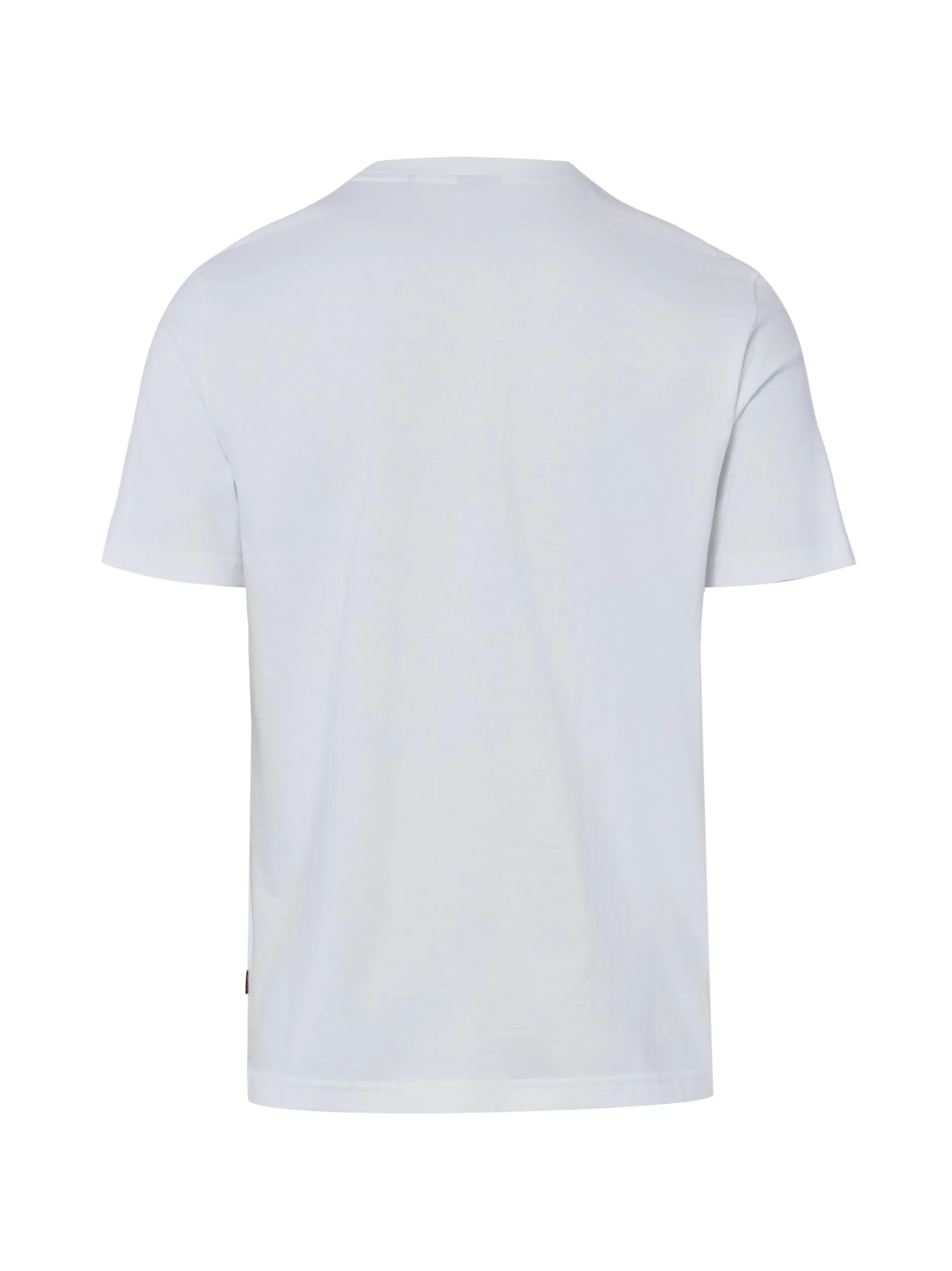 BOSS Orange Herren T-Shirt - Te_Bass in weiß