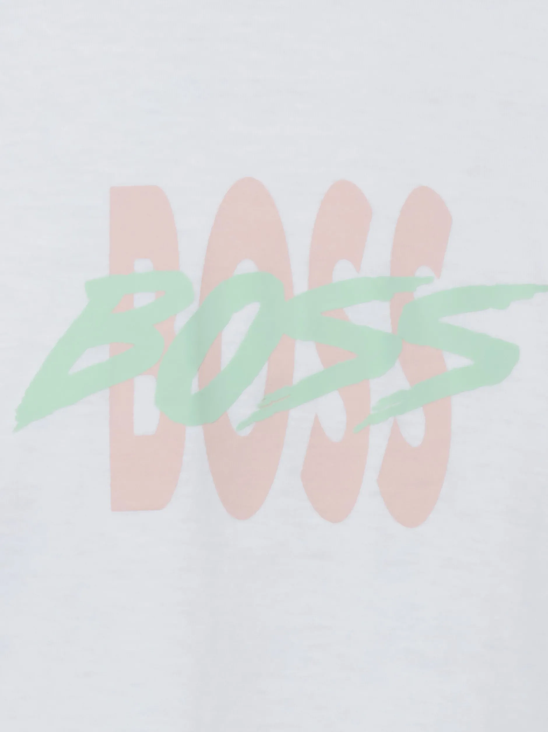 BOSS Orange Herren T-Shirt - Te_Bass in weiß