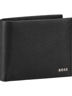 BOSS Unisex Geldbörse - New Crosstown in schwarz