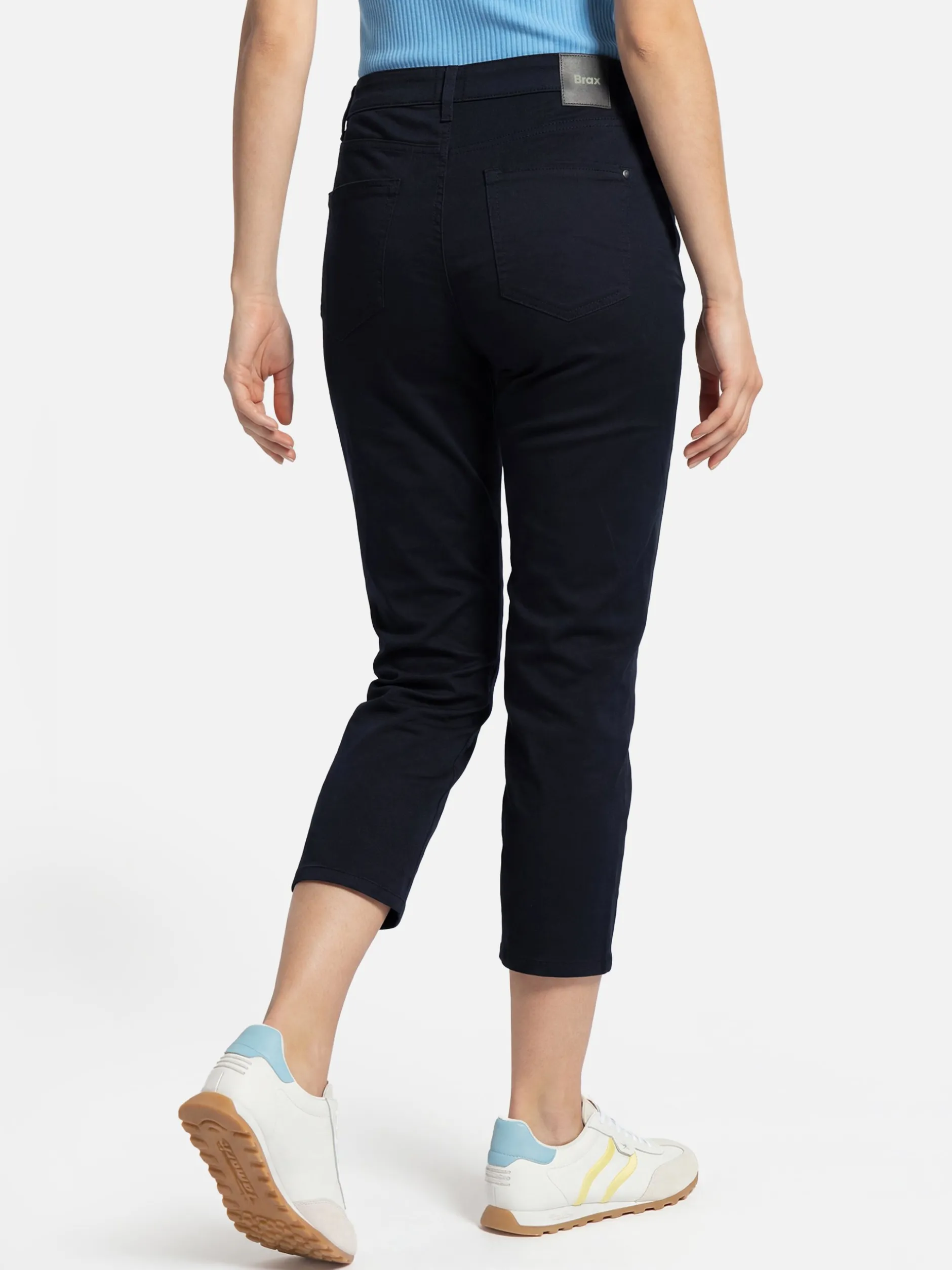 BRAX Damen Capri Hose - Mary C in marine