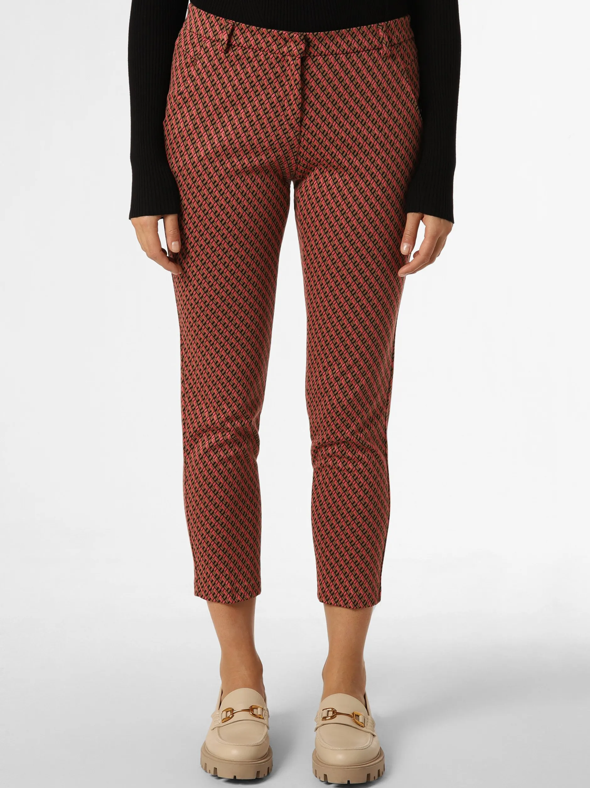 BRAX Damen Hose - Maron S in koralle braun